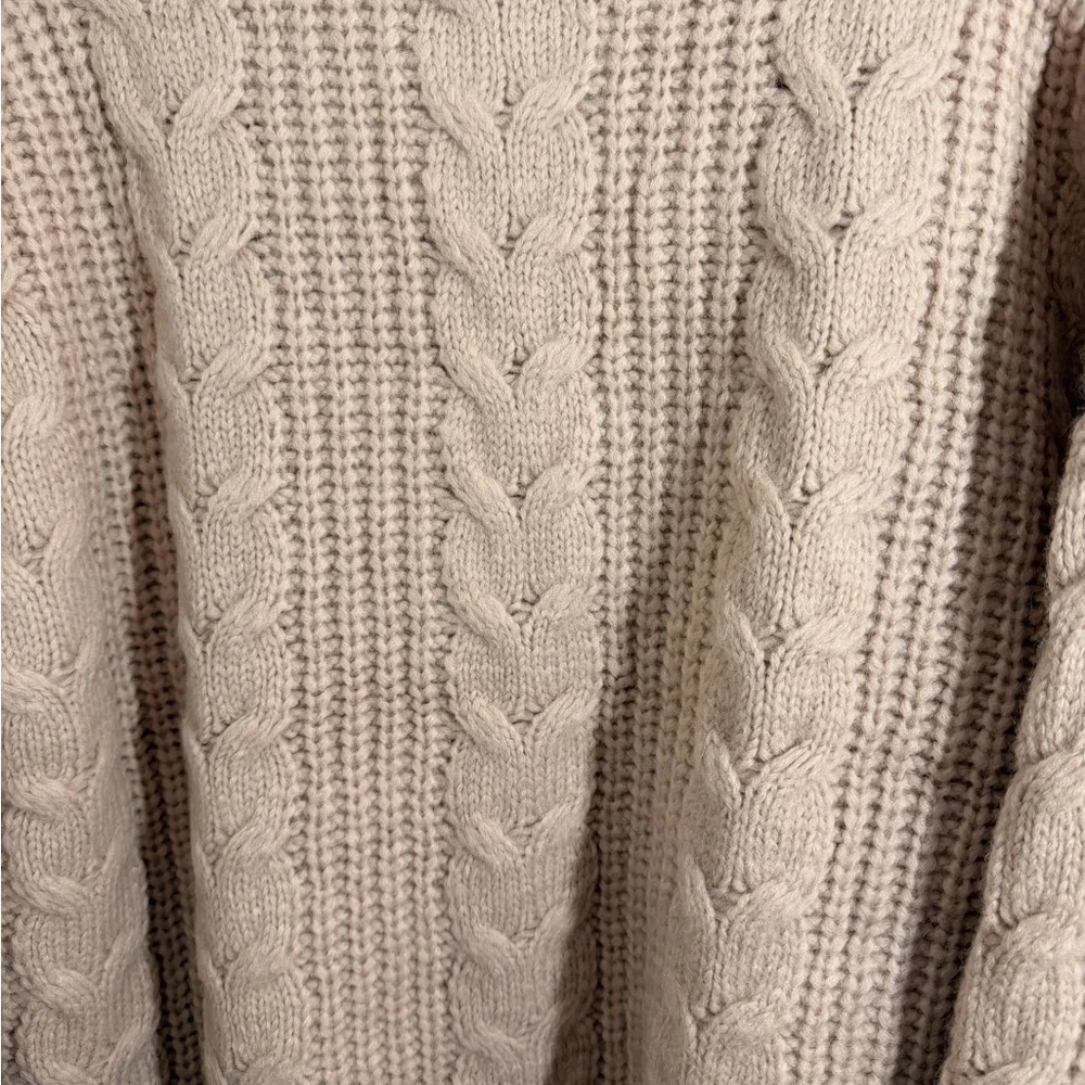 Jenni Kayne NWT Cable Cocoon Cardigan Pink Blush Size XS - Picture 6 of 15